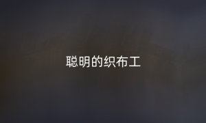 聪明的织布工
